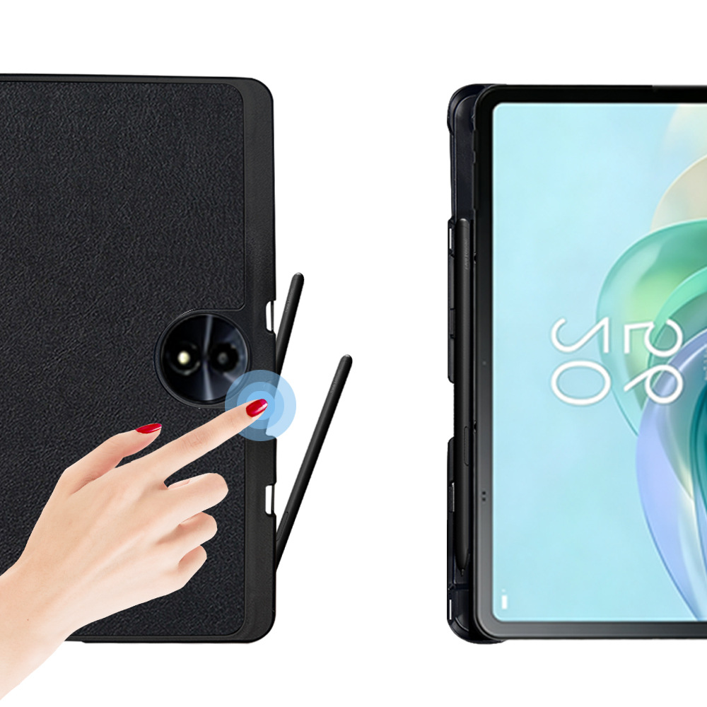 11" Magnetic Cover Leather Case Protective Shell with Pen Slot for TCL NXTPAPER 11 Gen 2 - Image 2
