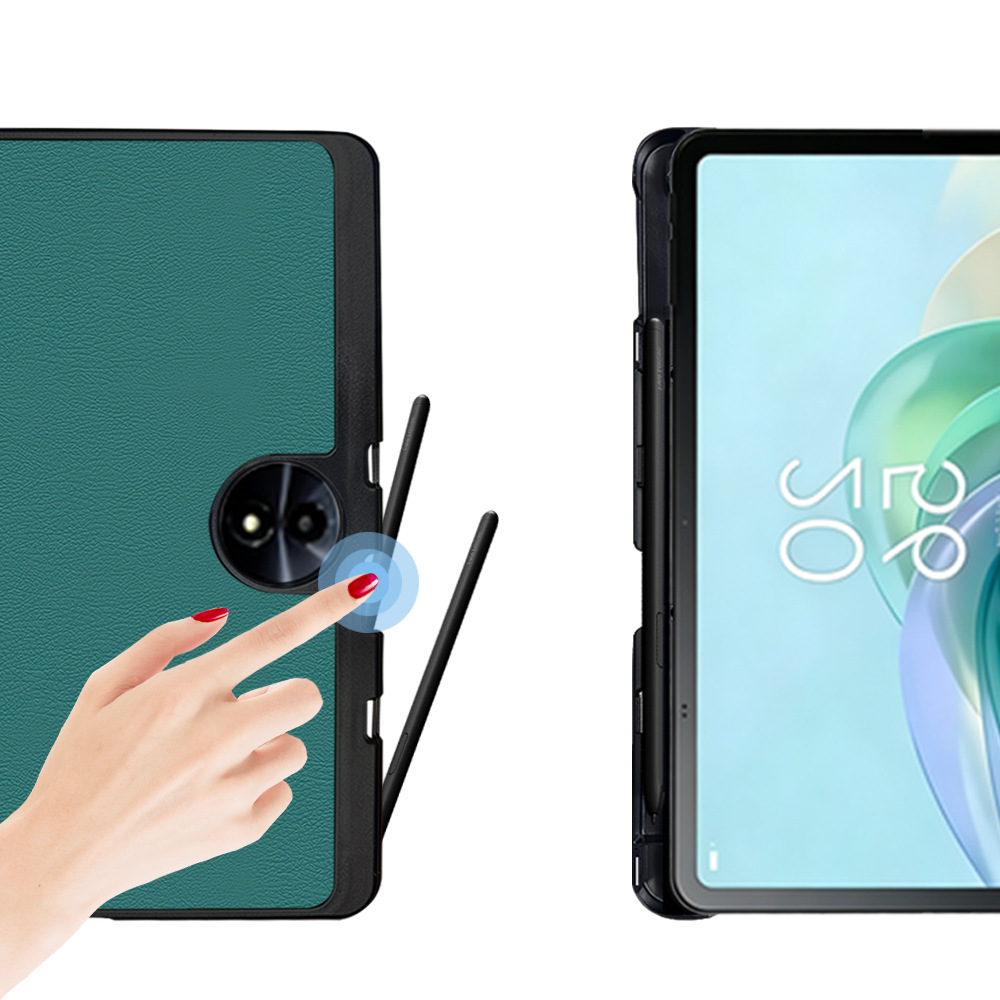 11" Magnetic Cover Leather Case Protective Shell with Pen Slot for TCL TAB 11 FE (2025 released) - Image 2