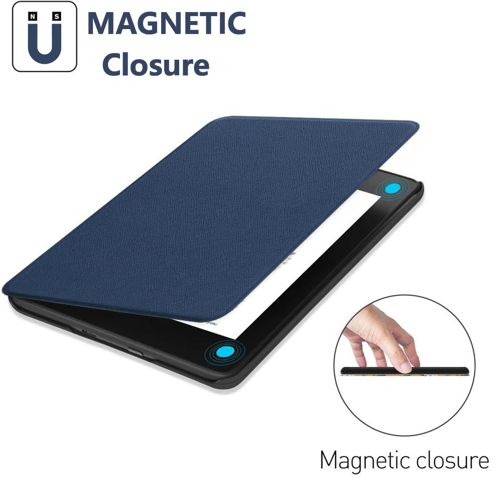6" Leather Case Drop-Proof Protective Cover for Kindle 11th (2024/ 2022) - Image 3
