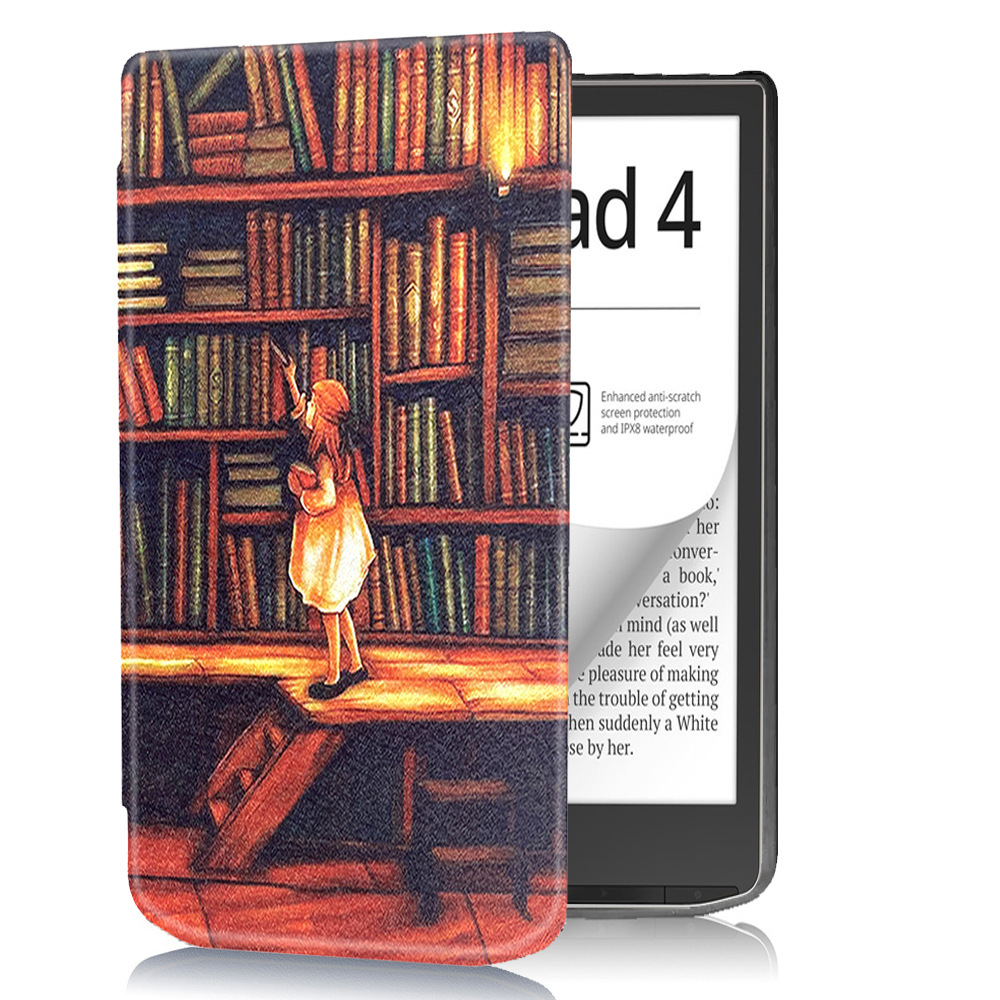 6" Soft TPU Shell Leather Case Drop-Proof Protective Cover for Vivlio Light/ Light HD (2023 Released) - Image 11