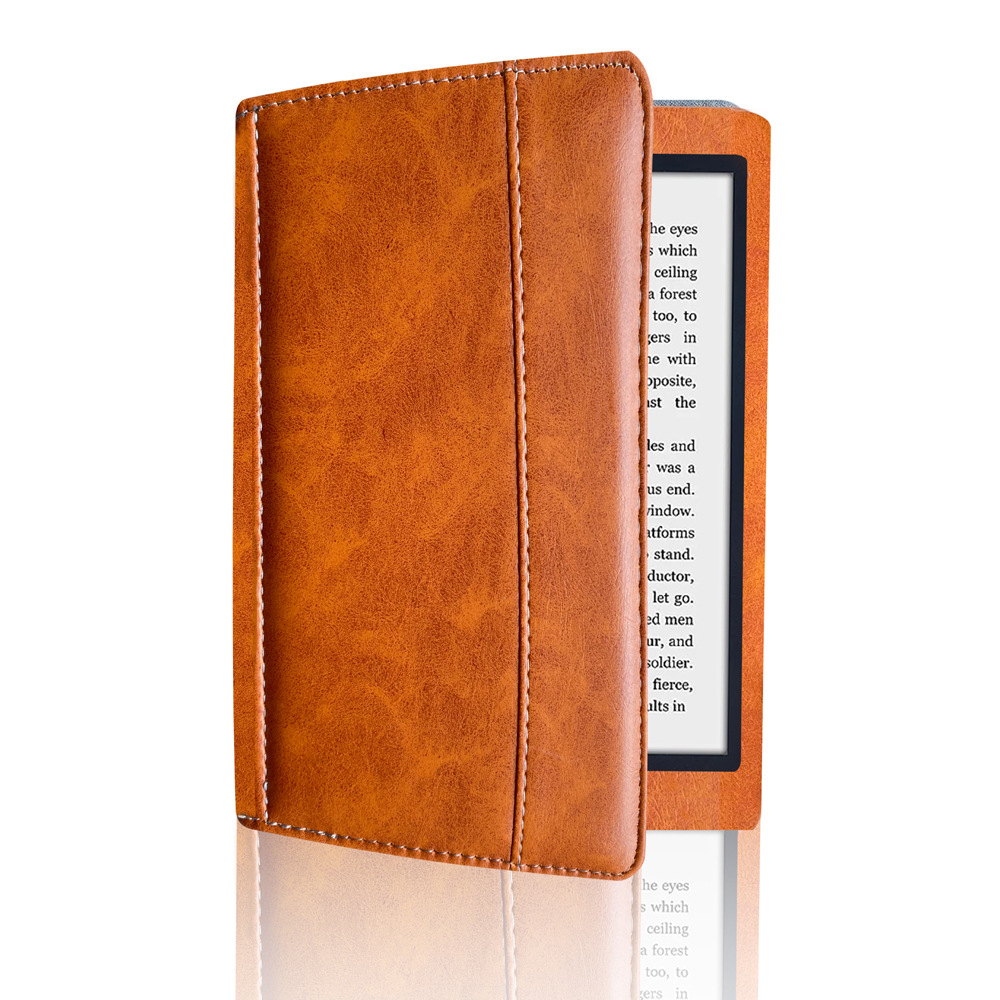 6" Leather Flip Protective Case Drop-Proof Cover for Kobo Glo HD Model N437 - Image 6