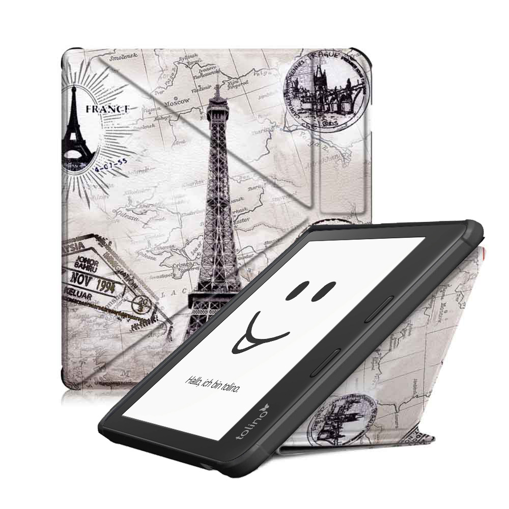 7" TPU Soft Shell eBook Case with Magnetic Closure for Tolino Vision 6 (2021 Released) - Image 10
