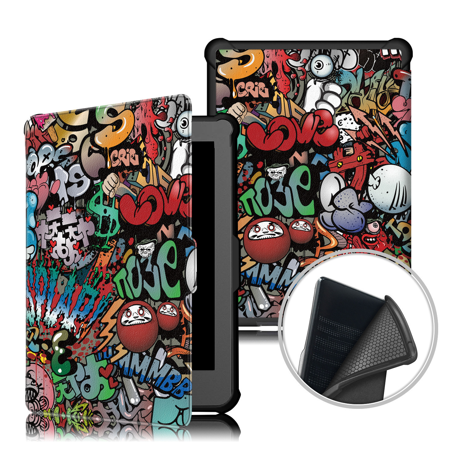 6" TPU Soft Shell eBook Case with Magnetic Closure for Kobo Clara HD (Model N249) - Image 8