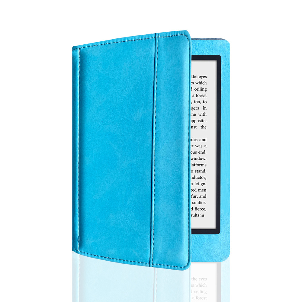 6" Flip Leather Case Drop-Proof Protective Cover for kobo Nia (Model N306) - Image 9