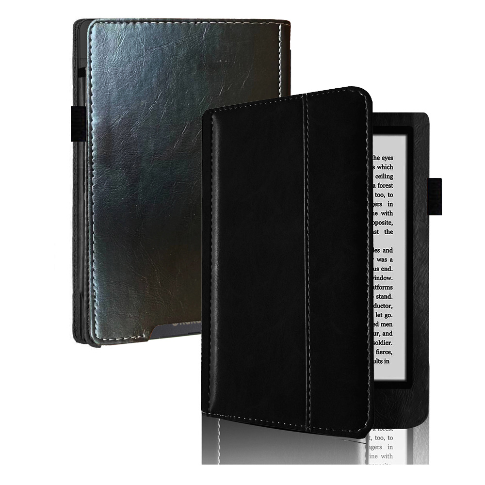 6.8" Flip Leather Case Drop-Proof Protective Cover for Kobo Aura H2O (Model N250) First Generation - Image 11