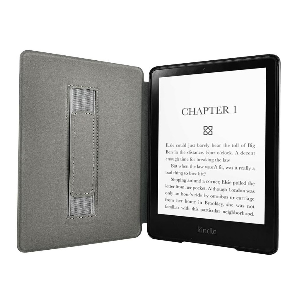 7" Flip Soft TPU Shell Leather Case Drop-Proof Protective Cover for 2024 Kindle Paperwhite KPW 12th - Image 6