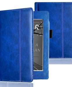 6" Flip Leather Case Drop-Proof Protective Cover for Nook 5 (Model BNRV510)/ Nook GlowLight Plus 2015 Released