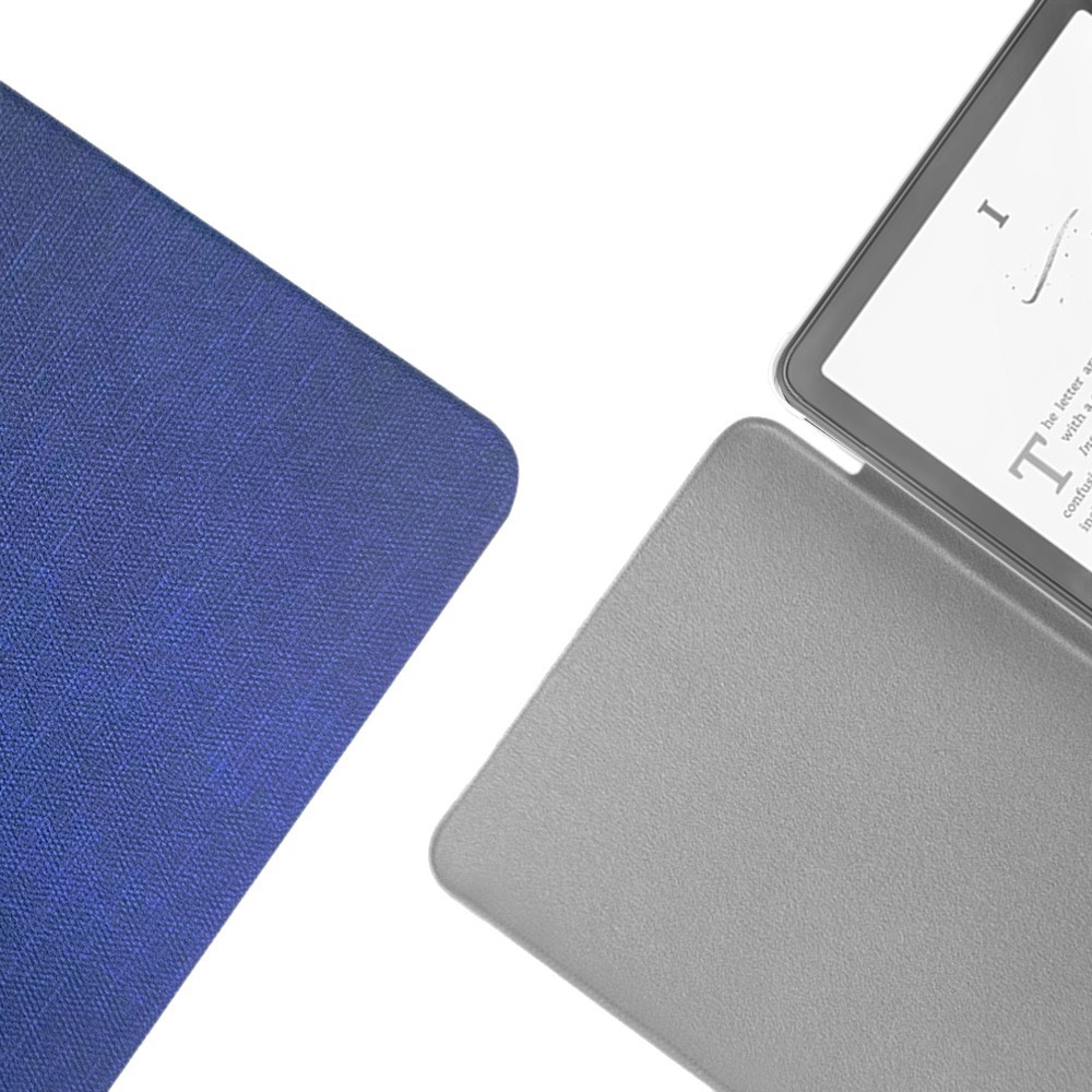 7" Soft TPU Shell Leather Case Drop-Proof Protective Cover for 2024 Kindle Paperwhite 12th - Image 4