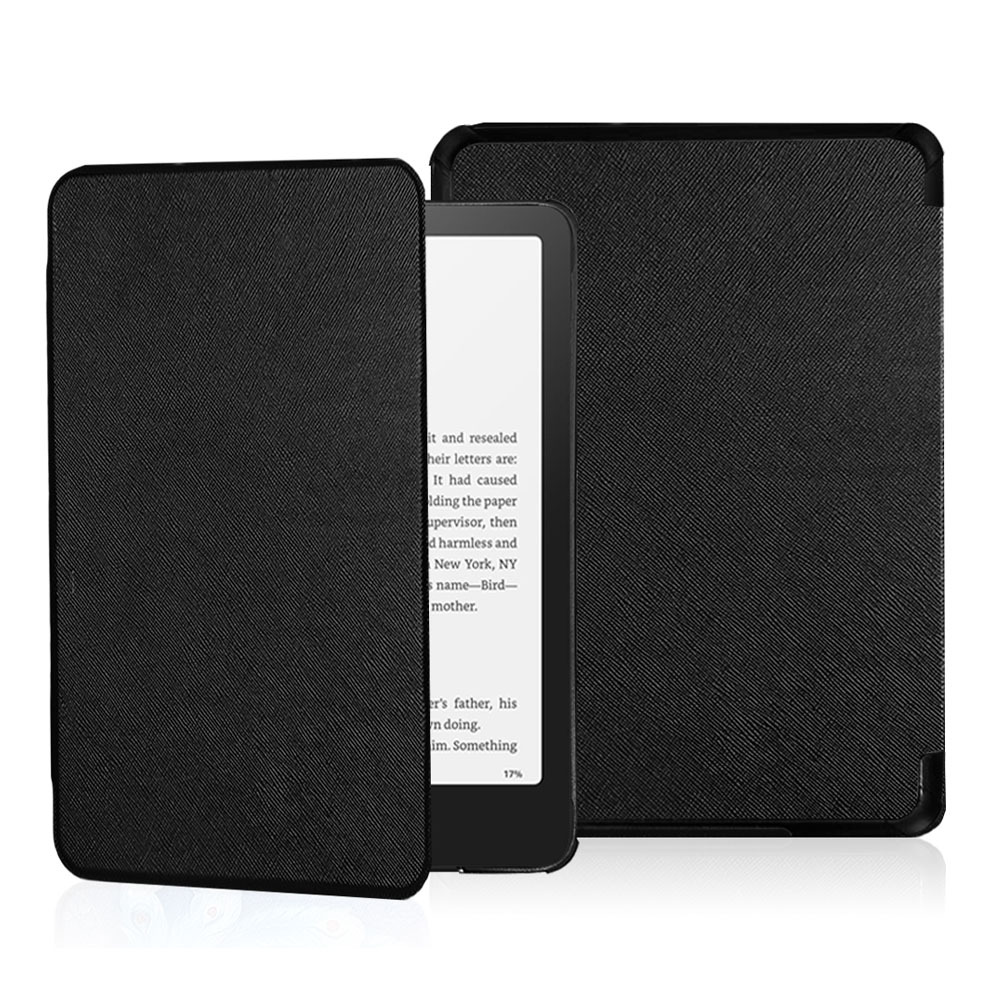 7" Flip Shell Leather Case Drop-Proof Protective Cover for 2024 Kindle Paperwhite12th