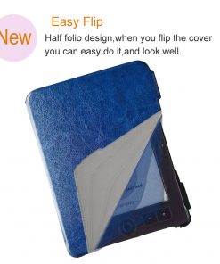Alternative view of 6" Flip Shell Leather Case Drop-Proof Protective Cover for Digma E63