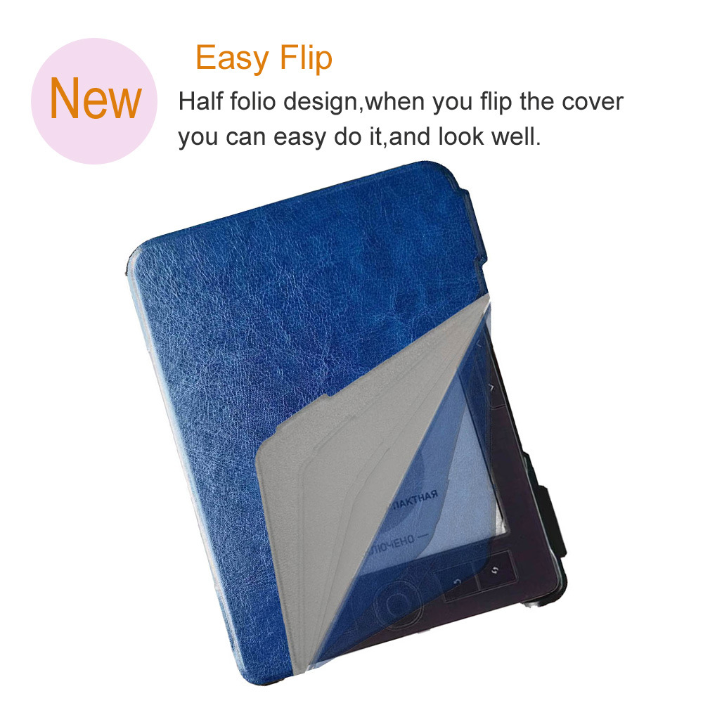 6" Flip Shell Leather Case Drop-Proof Protective Cover for Digma R634 - Image 2