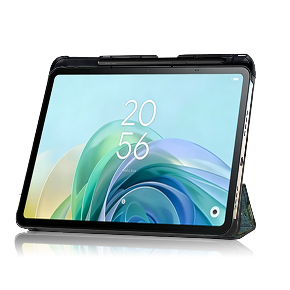 11" Magnetic Cover Leather Case Protective Shell with Pen Slot for 2024 TCL TAB 11 Gen 2 (Model 9465X) - Image 5