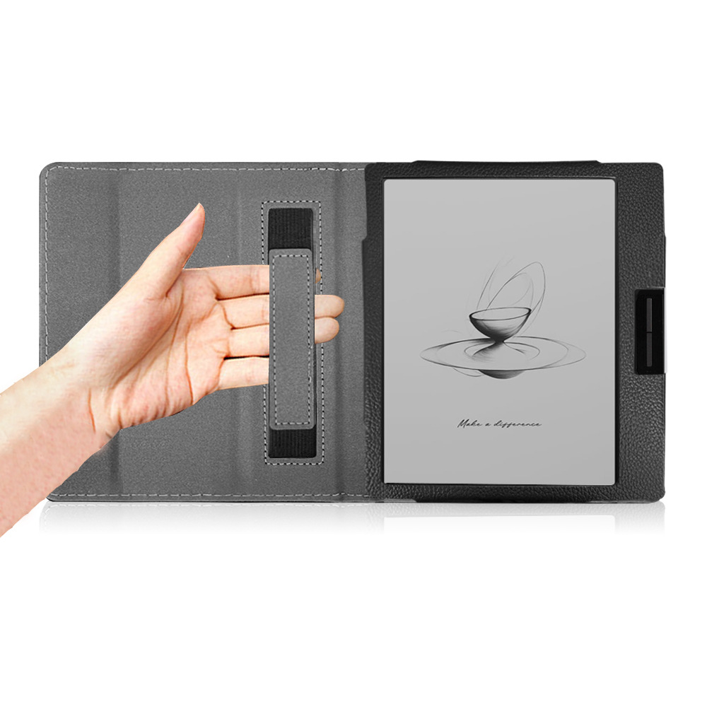 7" Magnetic Stand Cover Shell Protective Case with Hand Strap for Onyx Boox Page - Image 4