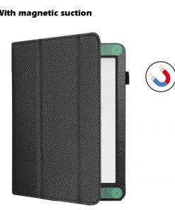 Alternative view of 7.8" Magnetic Stand Cover Shell Protective Case with Hand Strap for Onyx Boox Kon-Tiki 1st