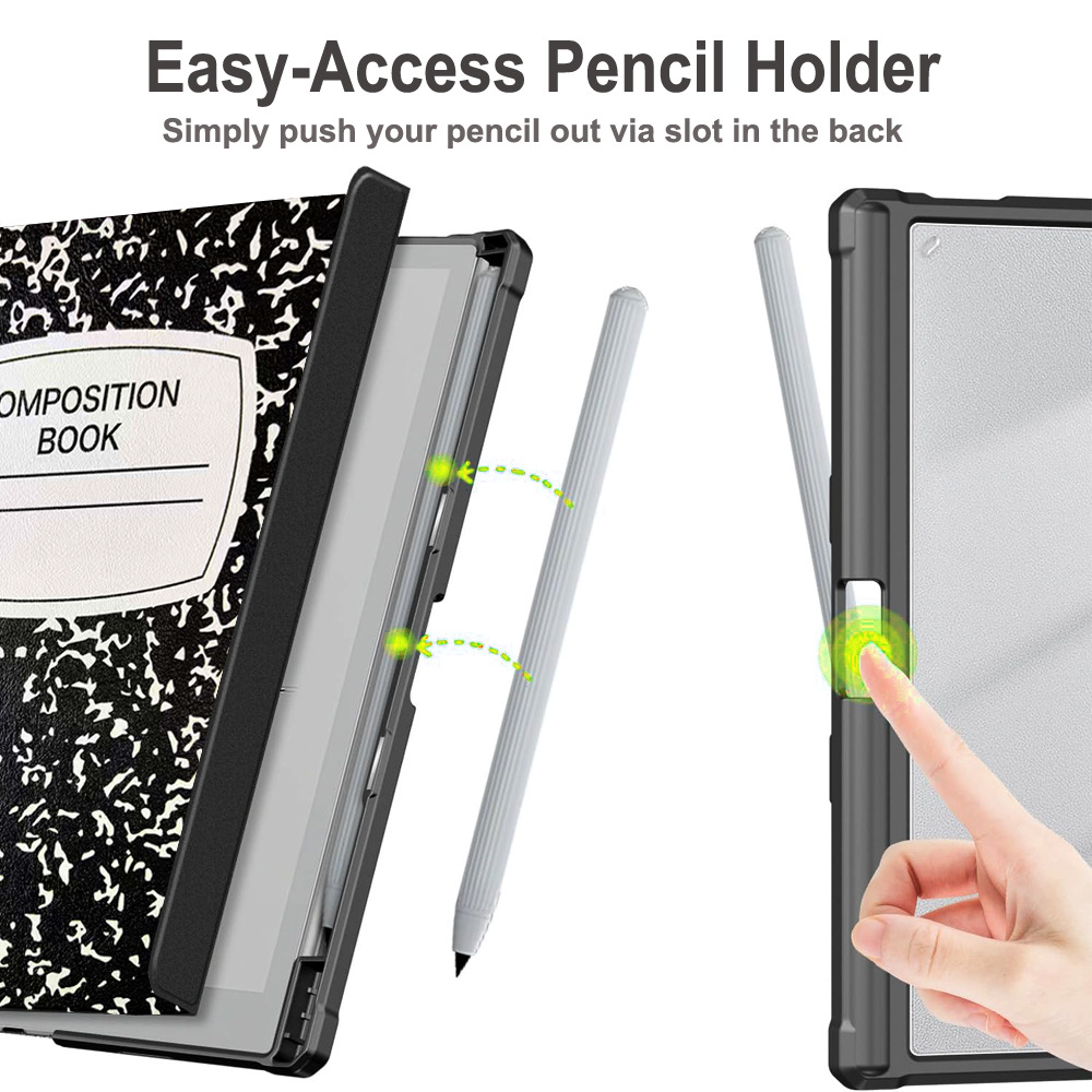 10.3" Premium Acrylic Soft Shell Case Smart Cover for Onyx BOOX Tablet Go (2024 Released) - Image 4