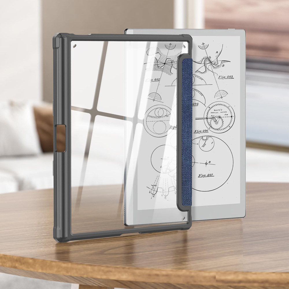 10.3" Premium Acrylic Soft Shell Case Smart Cover for Onyx BOOX Tablet Go (2024 Released) - Image 3