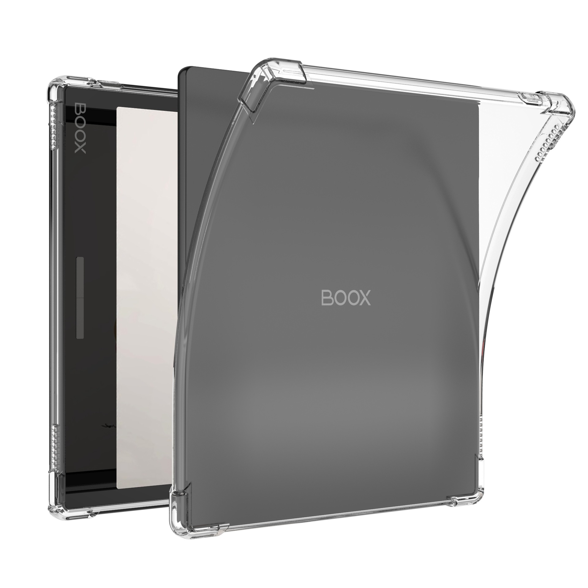 7" Clear Shell Soft TPU Case Full-Coverage Cover for Onyx Leaf 2/ 2/ 3c