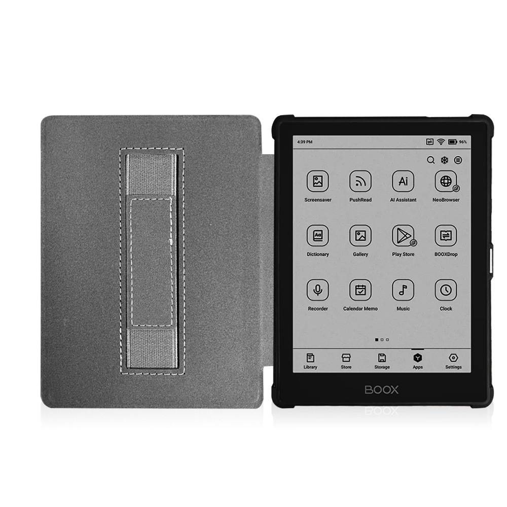 6" Magnetic TPU Cover Shell Protective Case with Hand Strap for Onyx Boox Poke 6/ 6S - Image 2