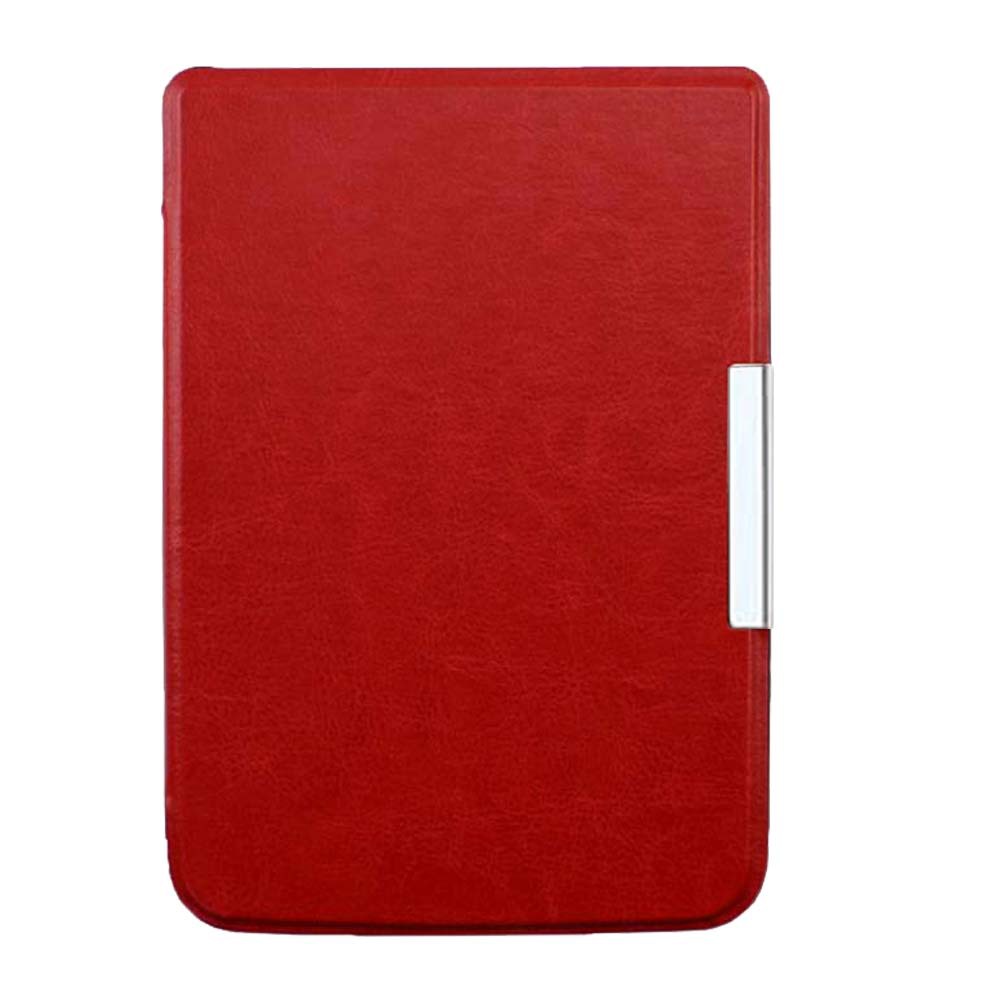 Premium 6‘’ Leather Tablet eReader Case Magnetic Sleep Cover for Pocketbook Basic Lux 2/ Touch Lux 4/ Touch HD 3 - Image 7