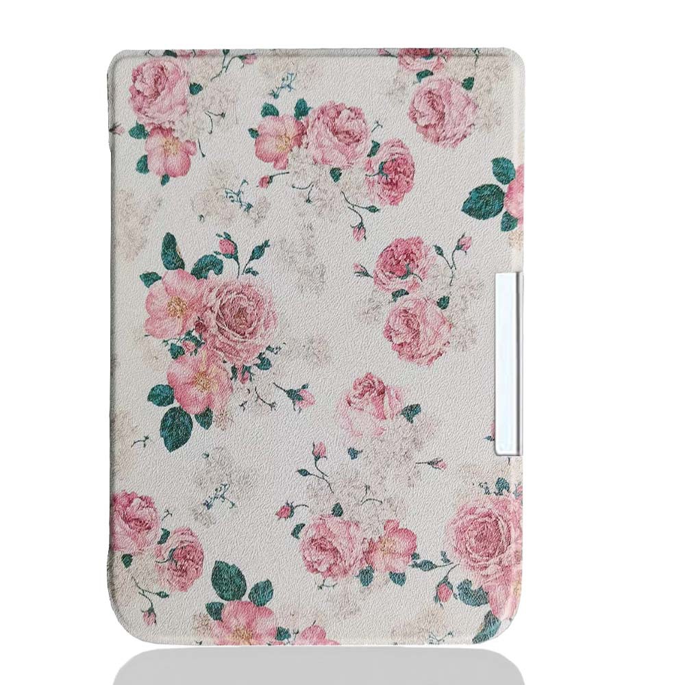 Premium 6‘’ Leather Tablet eReader Case Magnetic Sleep Cover for Pocketbook Basic Lux 2/ Touch Lux 4/ Touch HD 3 - Image 11