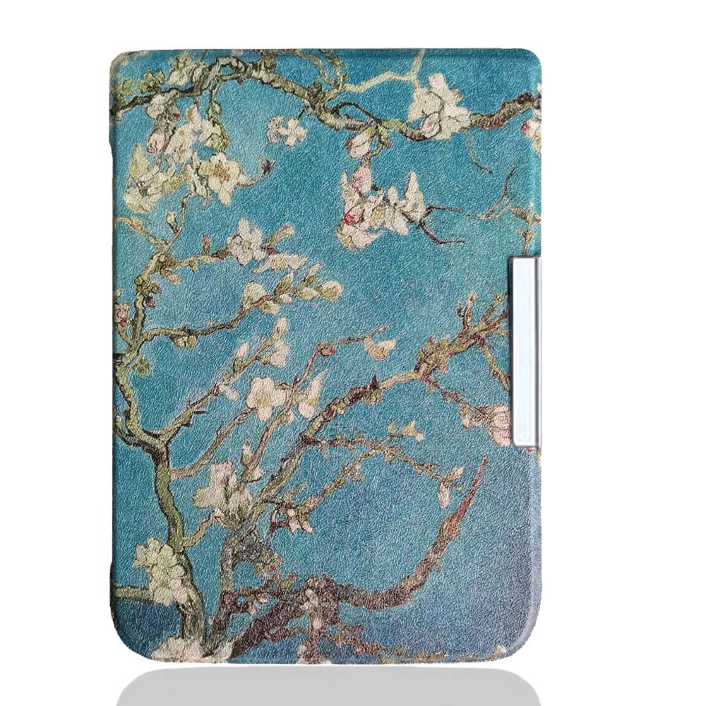 Premium 6‘’ Leather Tablet eReader Case Magnetic Sleep Cover for Pocketbook Basic Lux 2/ Touch Lux 4/ Touch HD 3 - Image 12