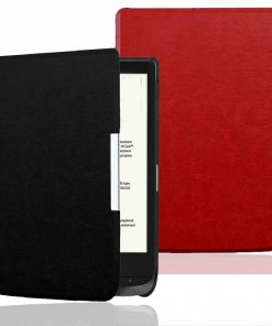 Premium 6‘’ Leather Tablet eReader Case Magnetic Sleep Cover for Pocketbook 606/628/633