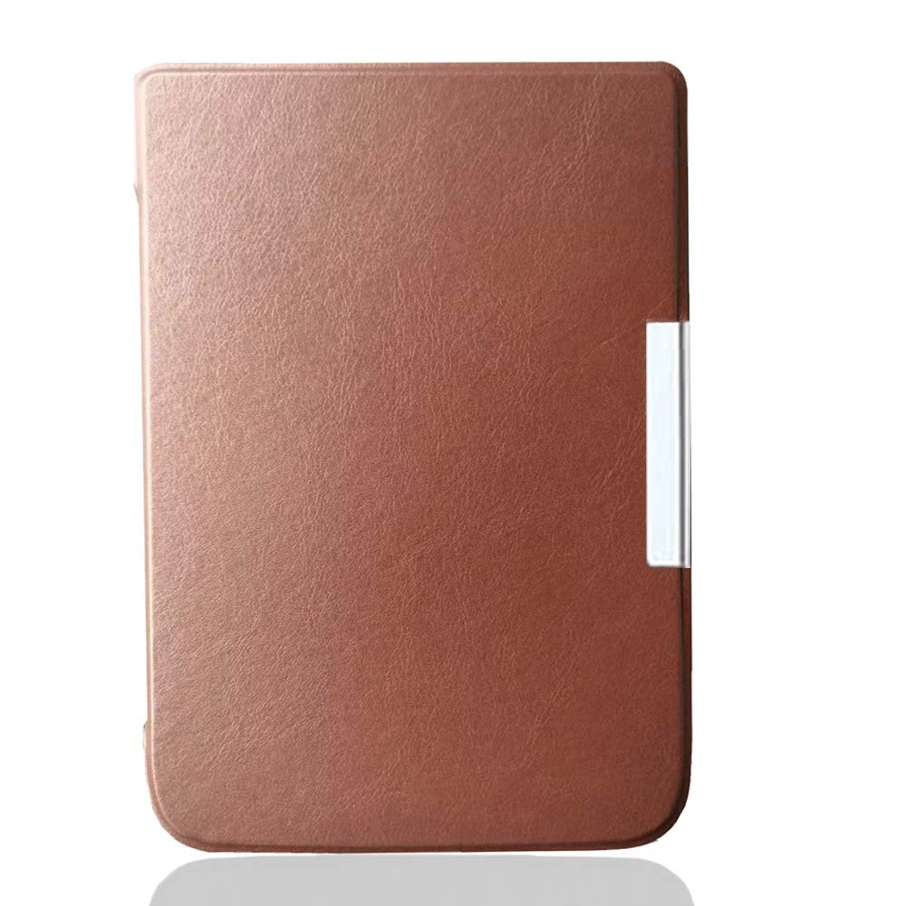 Premium 6‘’ Leather Tablet eReader Case Magnetic Sleep Cover for Pocketbook Basic Lux 2/ Touch Lux 4/ Touch HD 3 - Image 9