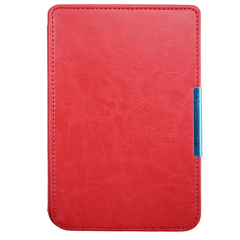 Premium 6" E-Reader Leather Case Slim Tablet Cover for Pocketbook Basic Touch (PB624)
