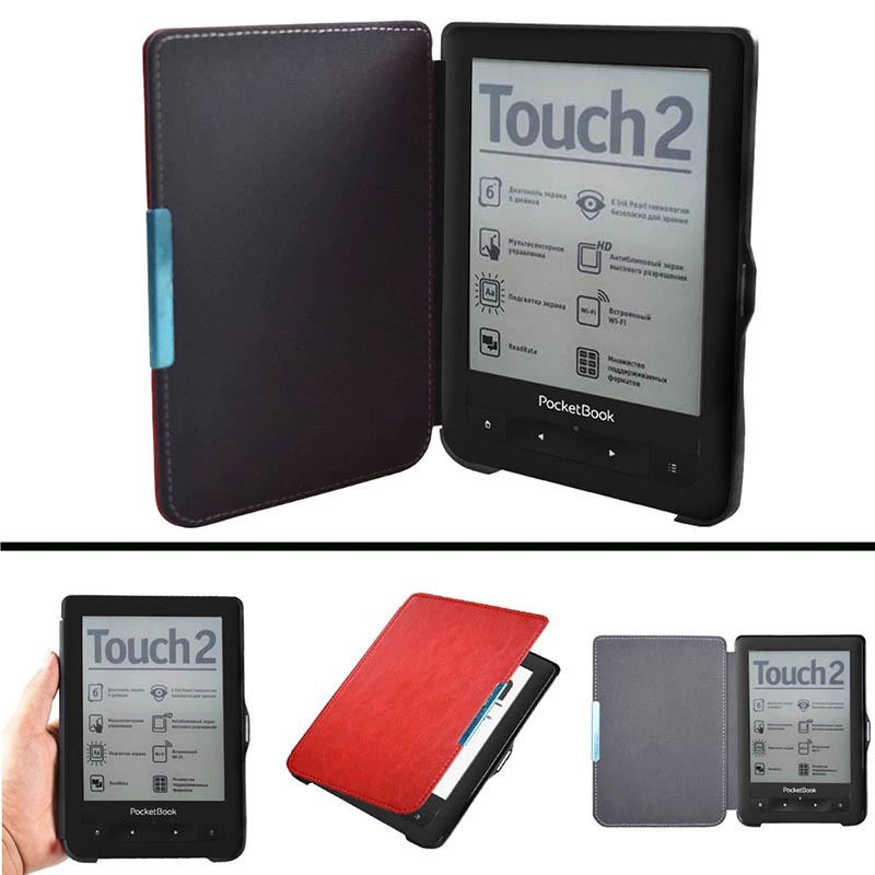 Premium 6" Slim Cover Tab Case with Magnetic Closure for Pocketbook Touch 622 623 - Image 5