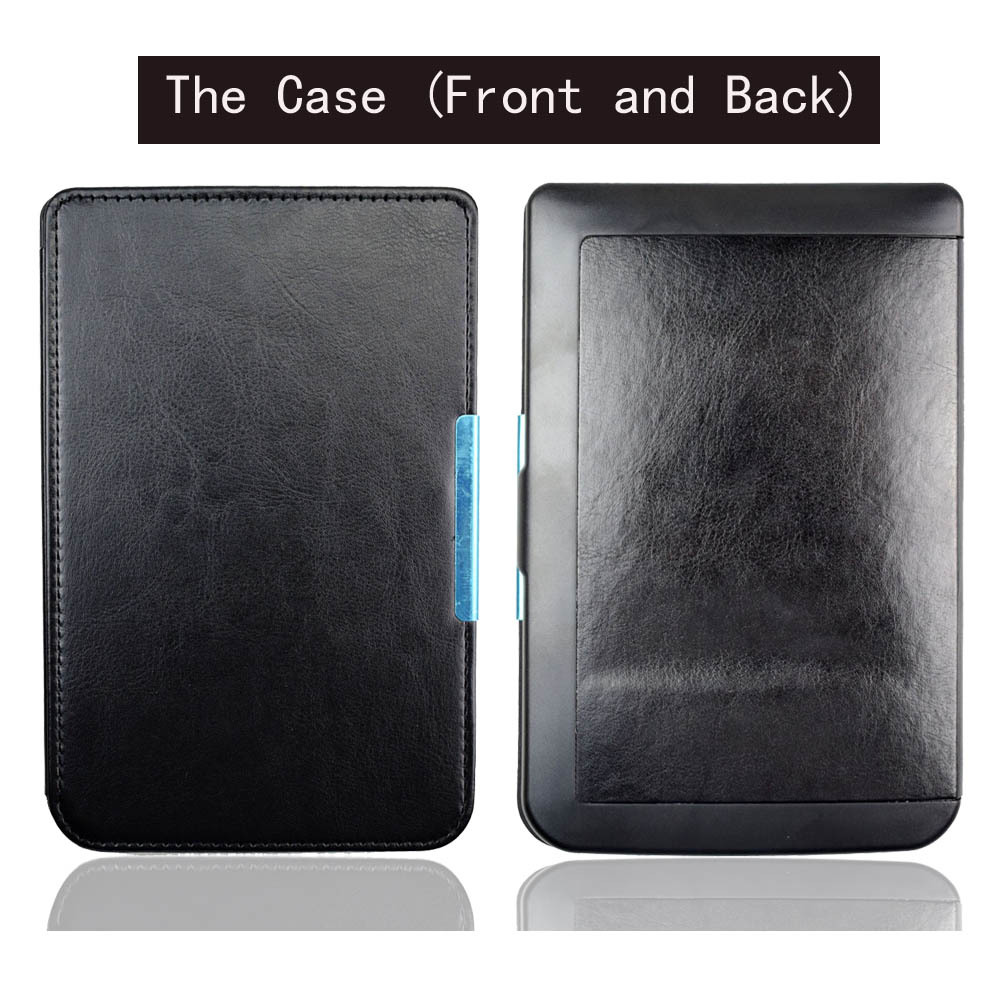 Tablet E-Reader Case Protective Leather Cover for Pocketbook Touch Lux2 / 3(PB626)