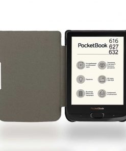Alternative view of Premium 6" Slim Cover Tab Case with Magnetic Closure for Pocketbook Touch Lux4/ Touch HD3/ Basic Lux2