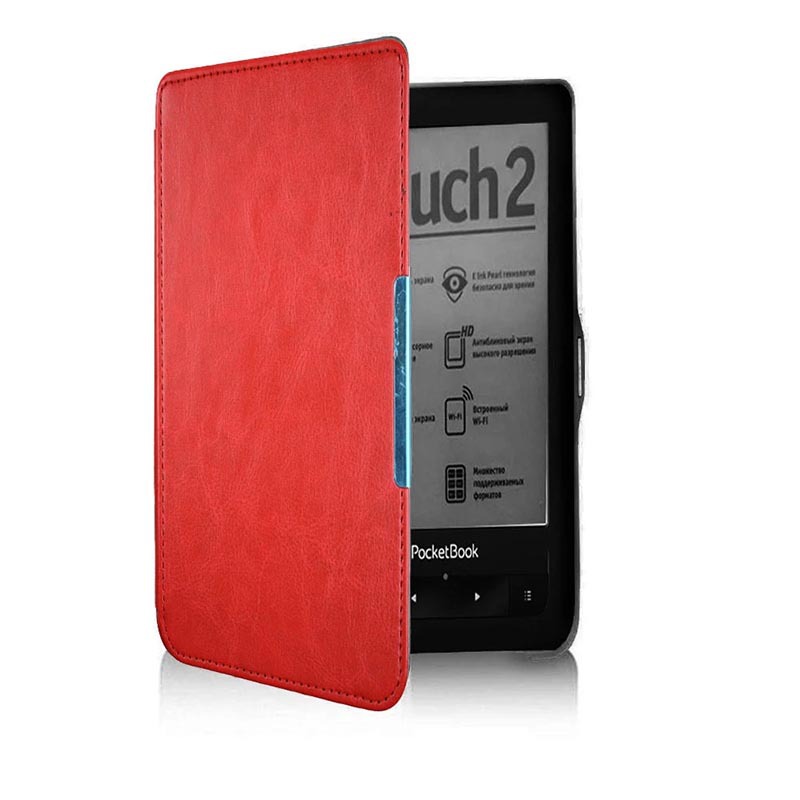 Premium 6" Slim Cover Tab Case with Magnetic Closure for Pocketbook Touch 622 623 - Image 3