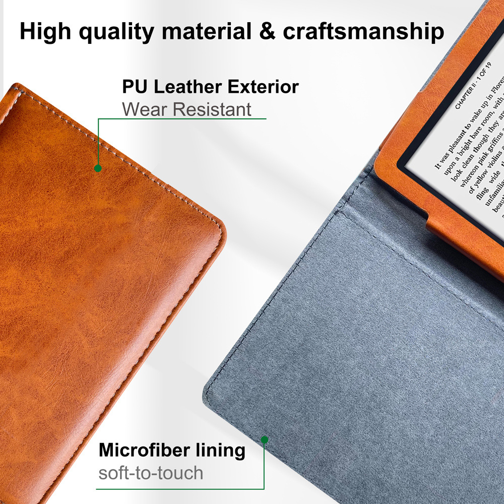 Premium 10.3" Slim Cover Tablet Case with Magnetic Closure for Pocketbook inkpad X - Image 2