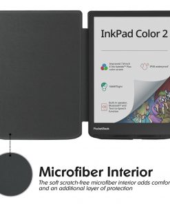 Alternative view of Premium 7.8" Slim Cover Tablet Case with Magnetic Closure for Pocketbook InkPad 4 PB743