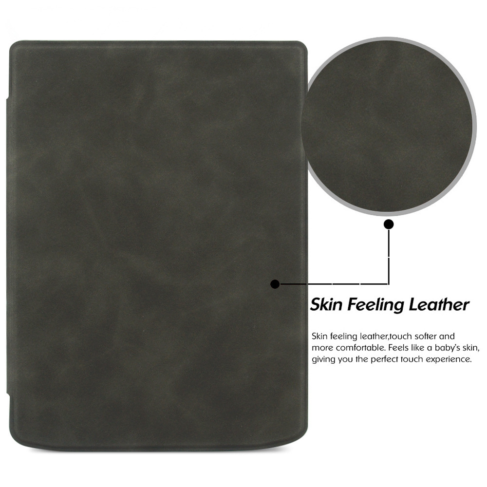 Premium 7.8" Slim Cover Tablet Case with Magnetic Closure for Pocketbook inkPad Color 2/3 - Image 3