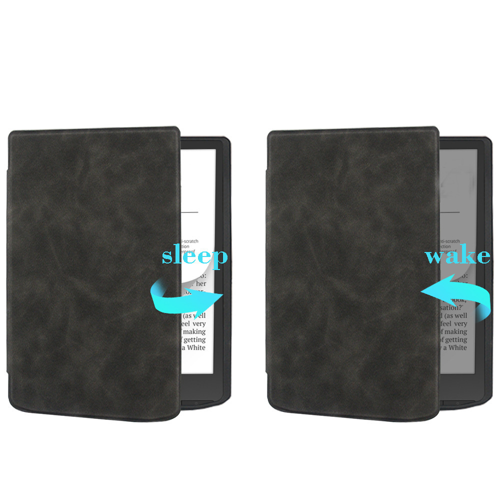 Premium 7.8" Slim Cover Tablet Case with Magnetic Closure for Pocketbook inkPad Color 2/3 - Image 4