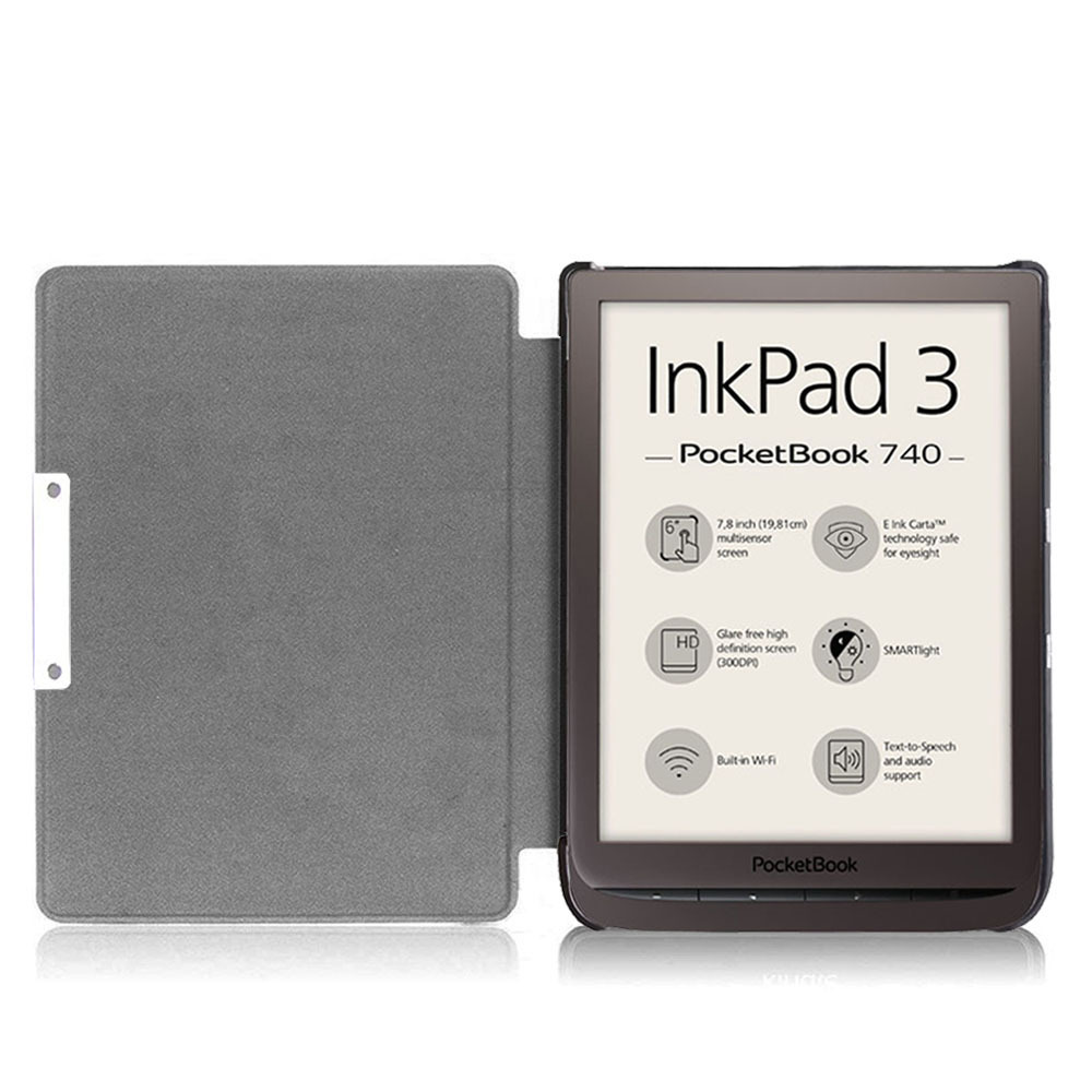 Premium 7.8" Slim Cover Tablet Case with Magnetic Closure for Pocketbook 740 inkpad PB741 - Image 3