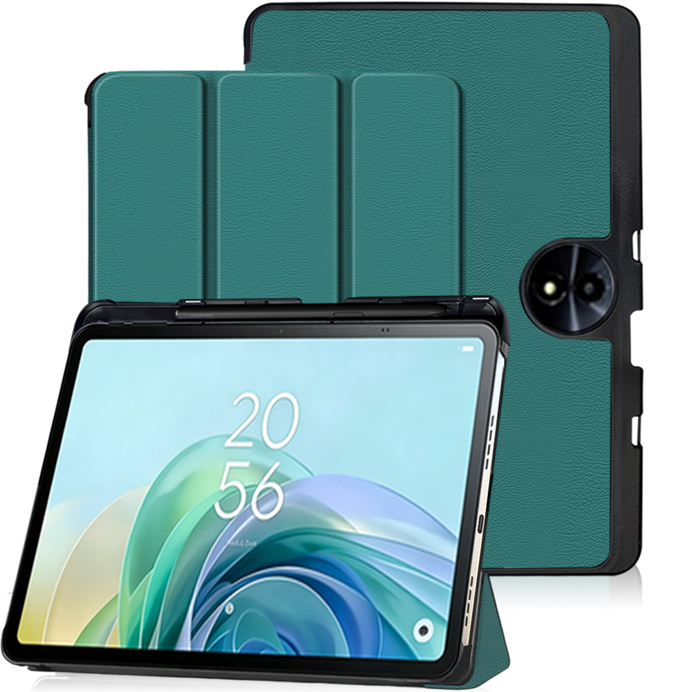 11" Magnetic Cover Leather Case Protective Shell with Pen Slot for TCL TAB 11 FE (2025 released)