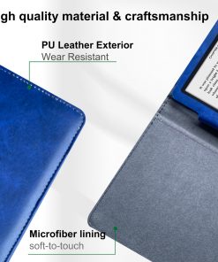 Alternative view of Tablet Case E-book Reader Cover with Magnetic Closure for Pocketbook Touch HD1/ HD2 PB631