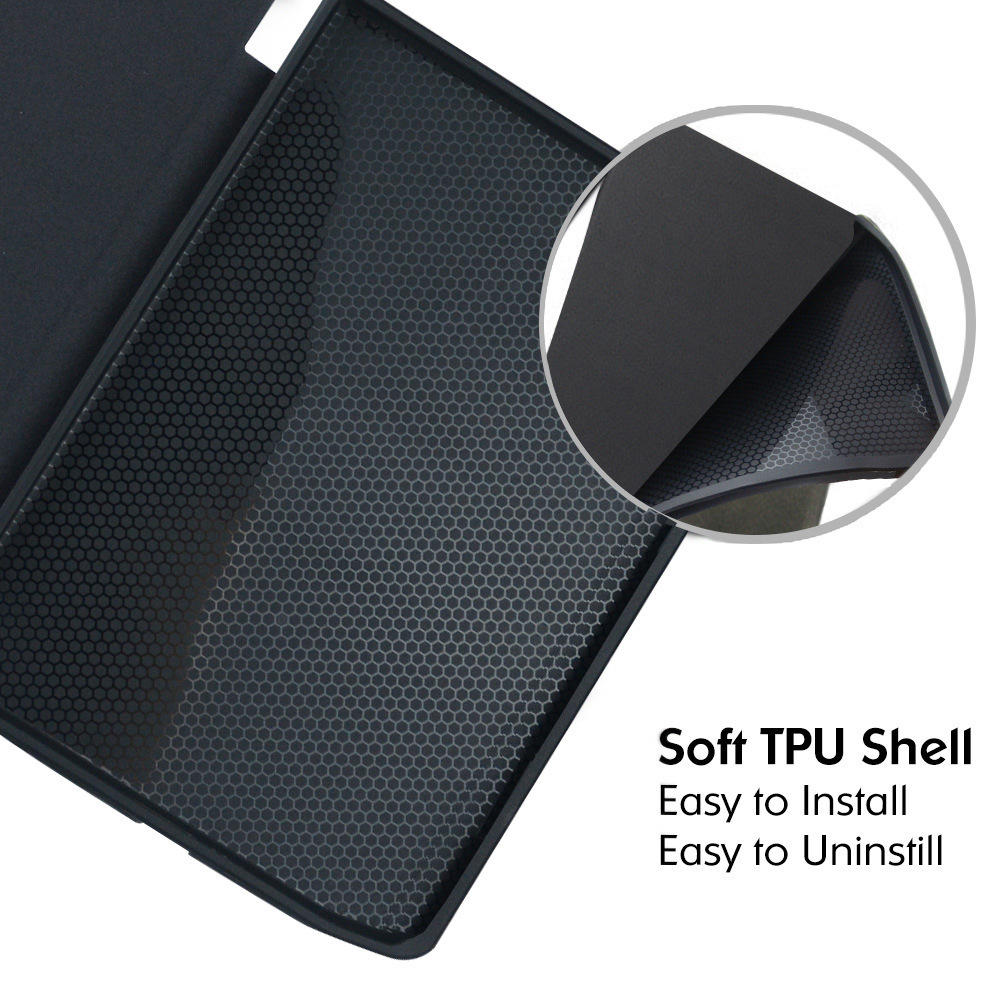 6‘’ E-Reader Tablet Case TPU Soft Cover with Magnetic Closure for Pocketbook Verse Pro PB634 - Image 6