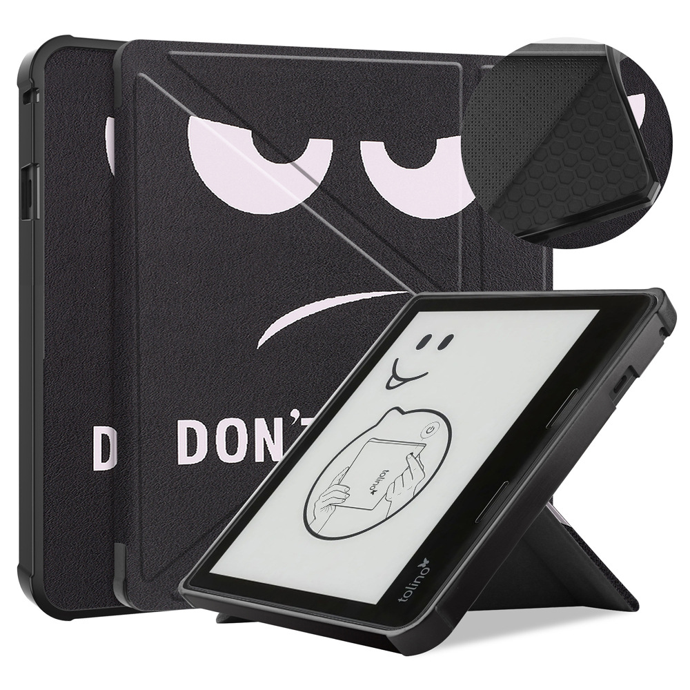 8" TPU Soft Shell eBook Case Magnetic Closure Cover for Tolino Epos 3