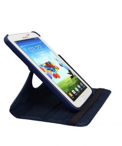 Alternative view of 7" Rotating Folio Case Leather Shell Protective Cover for Samsung Galaxy Tab 3 SM-P3200/ T210/ T215