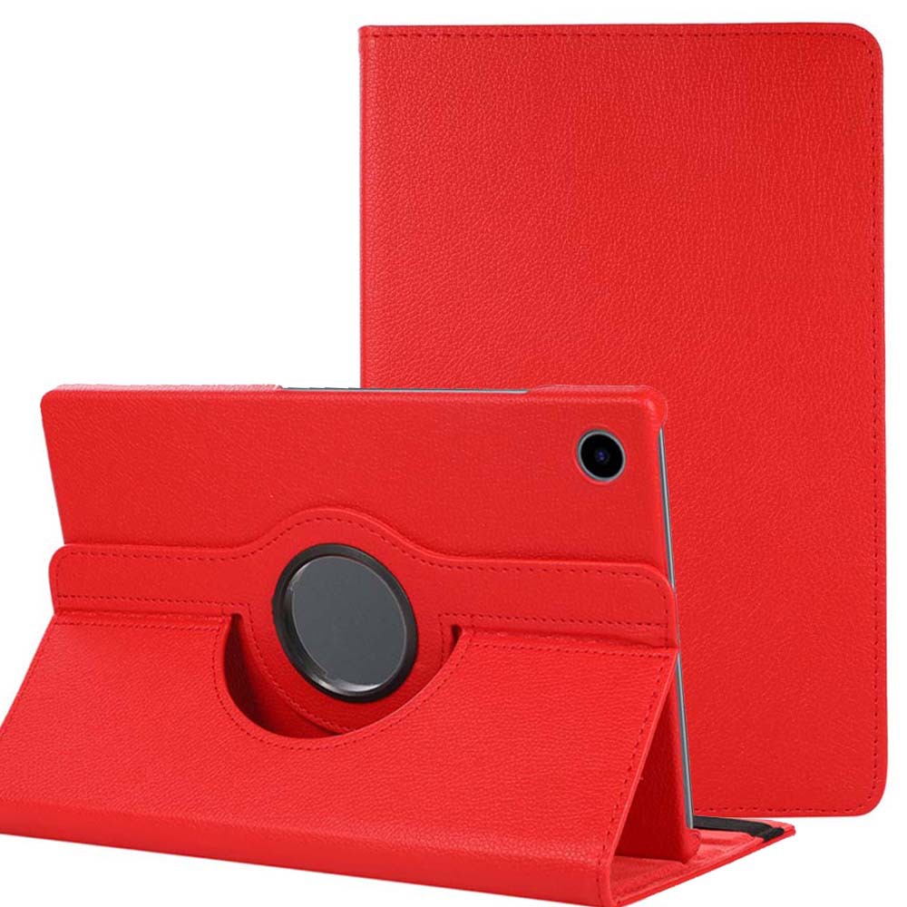 360° Rotating Pebbled Leather Case Folio Shell Protective Cover for Samsung Galaxy Tab A8 10.5" (X200/ X205)