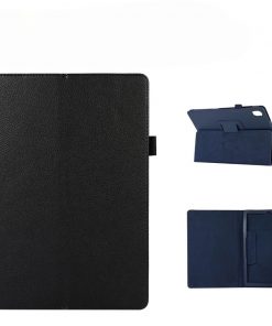 10.5" Two-Fold Folio Stand Case Litchi pattern Shell Protective Cover for Samsung Galaxy Tab A8 10.5 (X200/ X205)