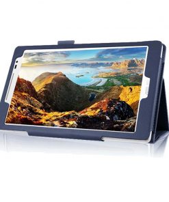 8" Two-Fold Folio Stand Case Back Clip Shell Protective Cover for Asus zenpad 8.0 (Z380/ Z380KL/ Z380C)