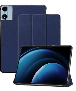 12" Tri-Fold Cover Soft leather Shell Folio case for Blackview OScal Pad 100
