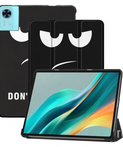 12" Tri-fold Shell Smart Case Slim Shockproof Leather Cover for Doogee T36