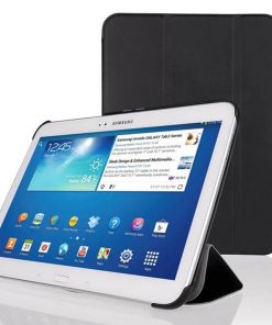10.1" Tri-Fold Cover Soft leather Shell Folio case for Samsung Galaxy Tab 3 GT-P5200/ P5210