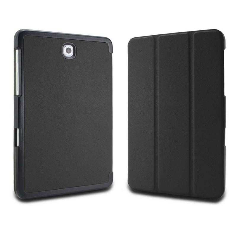 8" Tri-Fold Case Magnetic Protective Cover Folio Shell for Samsung Galaxy Galaxy Tab S2 8.0 (SM-T710/ T715/ T713/ T719) - Image 2