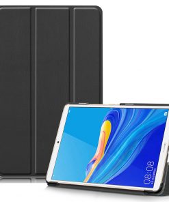 8.4" Tri-Fold Cover Soft leather Shell Folio case for Huawei M6 (VRD-AL09/ W09)